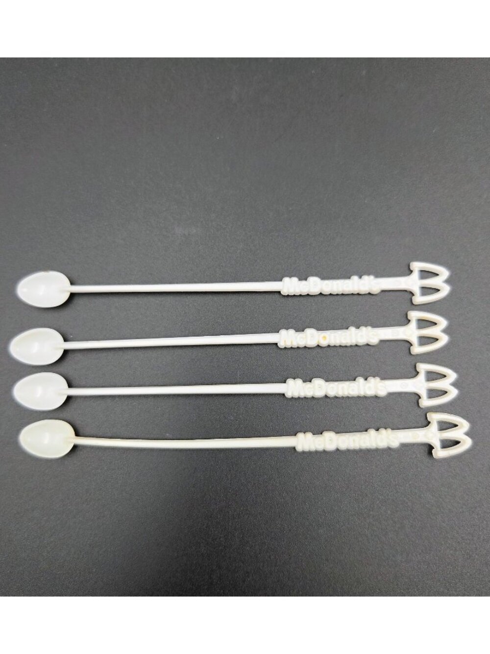 Vintage McDonald’s Stir Stick Spoons McSpoon Coffee Stirrer Swizzle Reusable Rea